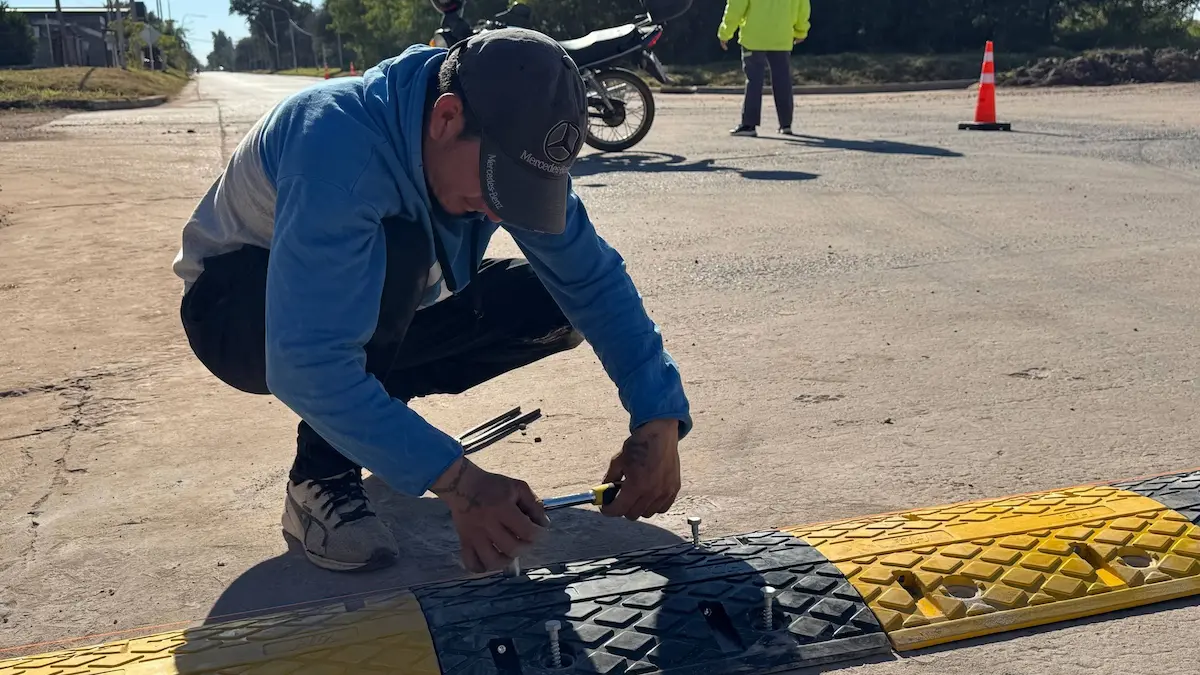 Reductores de velocidad Charata: nuevos puntos en mayo 2026