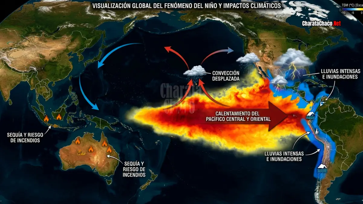 El Niño en Argentina 2026: cuándo llega y qué efectos se esperan