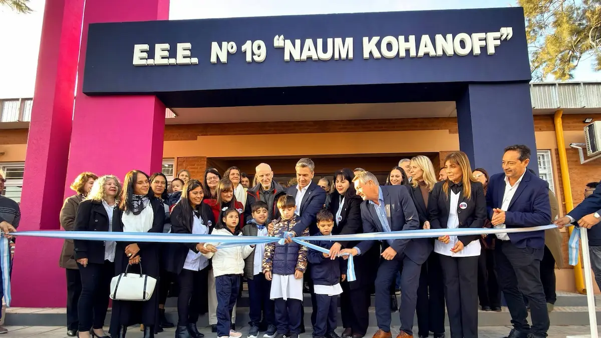 Inauguraron el nuevo edificio de la Escuela Especial Kohanoff en Charata