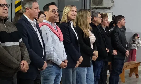 Chomiak en el Día del Bombero Voluntario de Charata: juramentos y ascensos