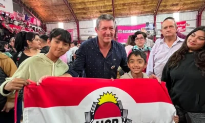 Rach en el acto de la UCR Chaco: respaldo a Zdero y mirada en 2027