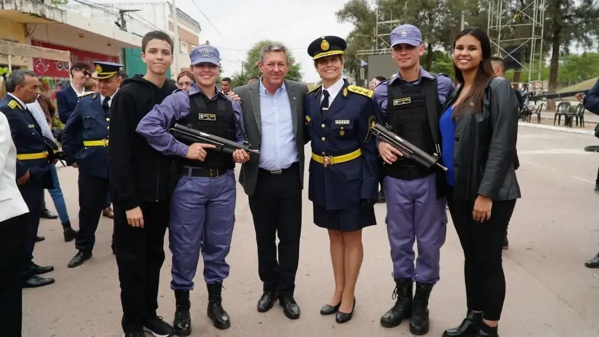 73° aniversario de la Policía del Chaco: Rach saludó a los efectivos de Charata
