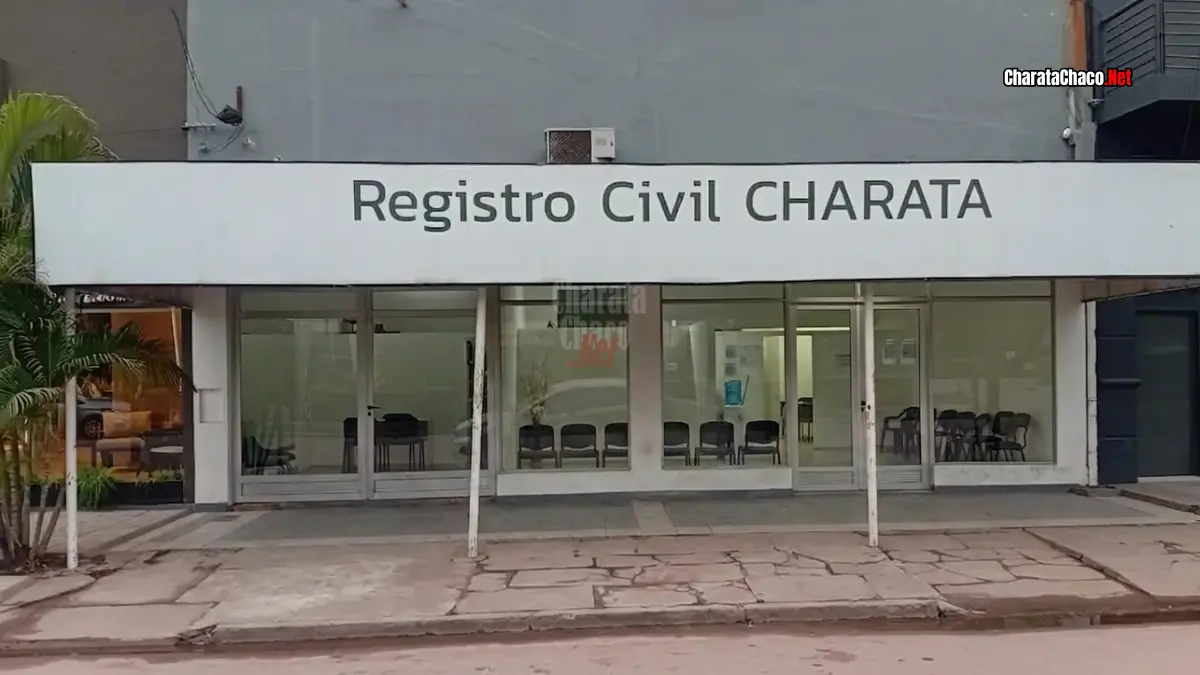 Nuevo Registro Civil de Charata: obra supera el 80% de avance