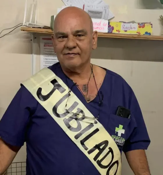 Ricardo Rey: jubilación en el Hospital Charata tras décadas de servicio