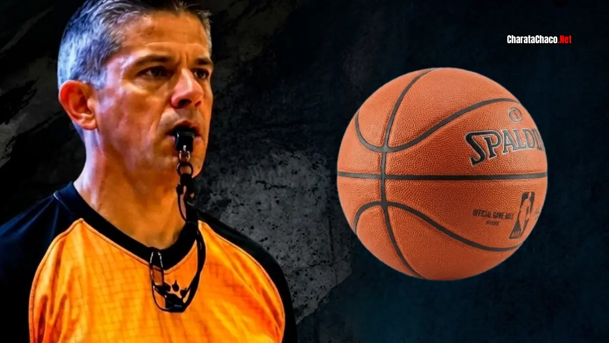 Árbitro Vasallo de Charata dirigirá la final de la Liga Argentina de Básquet