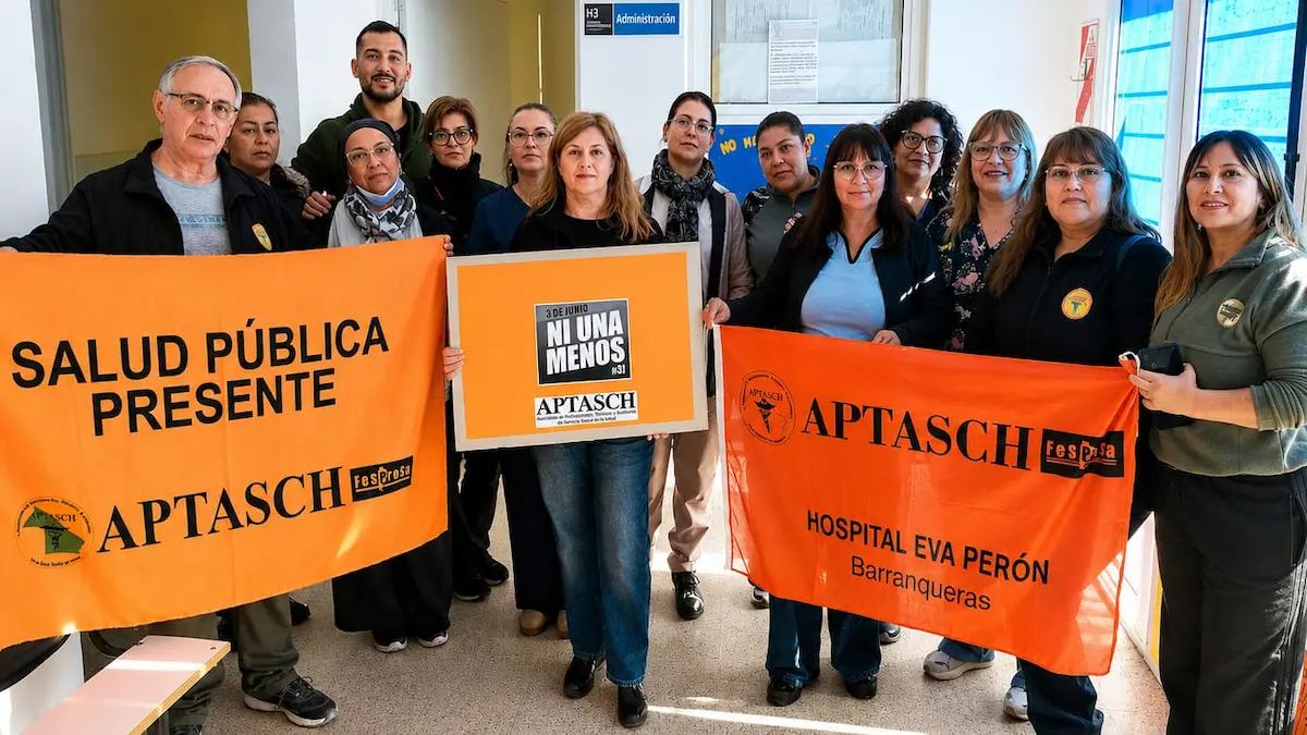 APTASCH denuncia caída salarial del 21% en salud pública del Chaco