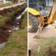 Obras de desagüe en Charata: terminaron dos canales y avanzan desde Pampa del Cielo