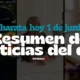 Charata hoy 1/6: resumen de noticias del día