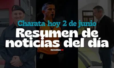 Charata hoy 2 de junio: bomberos, Concejo, obras y un árbitro en la gran final
