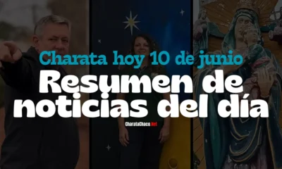 Charata hoy miércoles 10 de junio: aguinaldo, obras y política