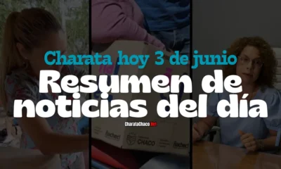 Charata hoy 3 de junio: Escuela Especial, Red de Escucha y Ni Una Menos