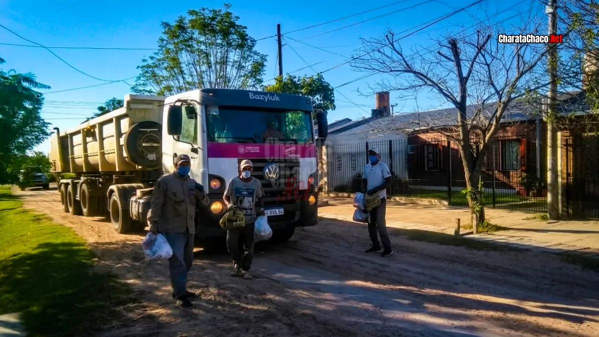 Cronograma de recolección de residuos en Charata