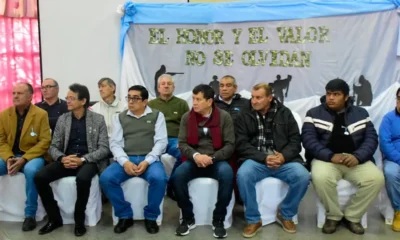 Homenaje a veteranos de Malvinas en la Escuela 173 de Charata
