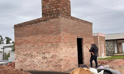 Nuevos baños en el cementerio Padre Juan Holzer de Charata