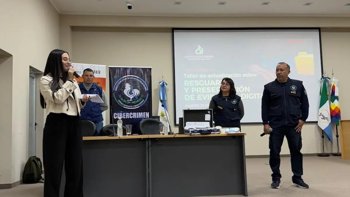 Evidencia digital en Chaco: taller en Charata del CEJ