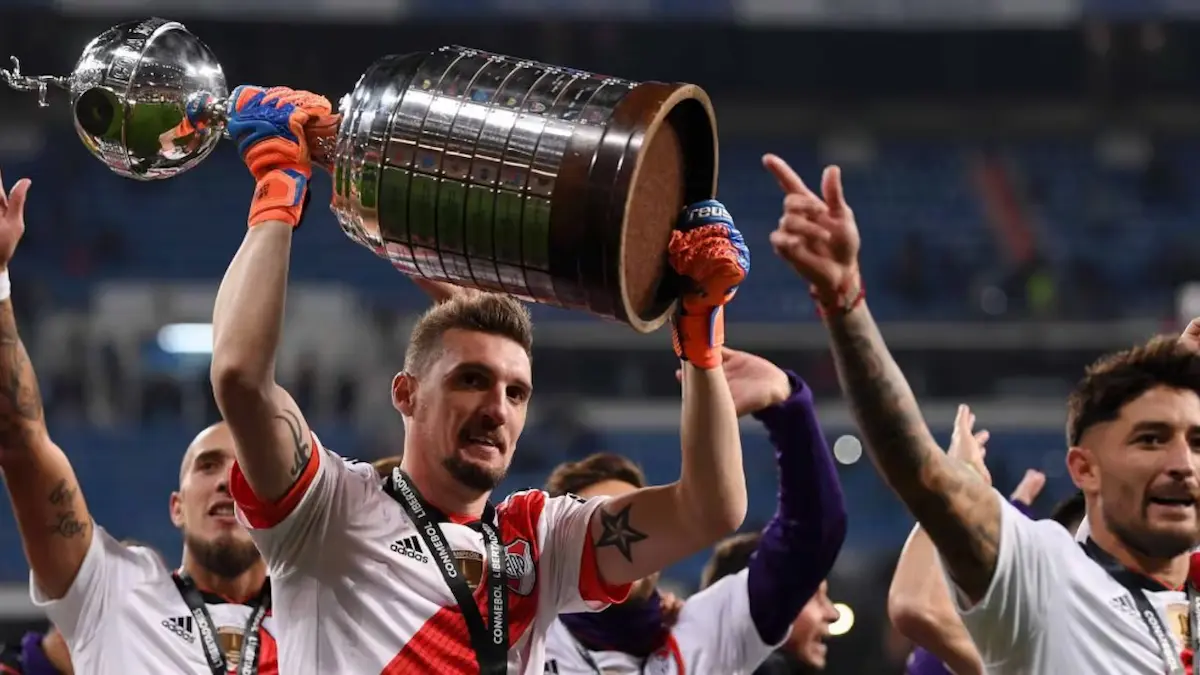 Franco Armani se despidió de River entre lágrimas