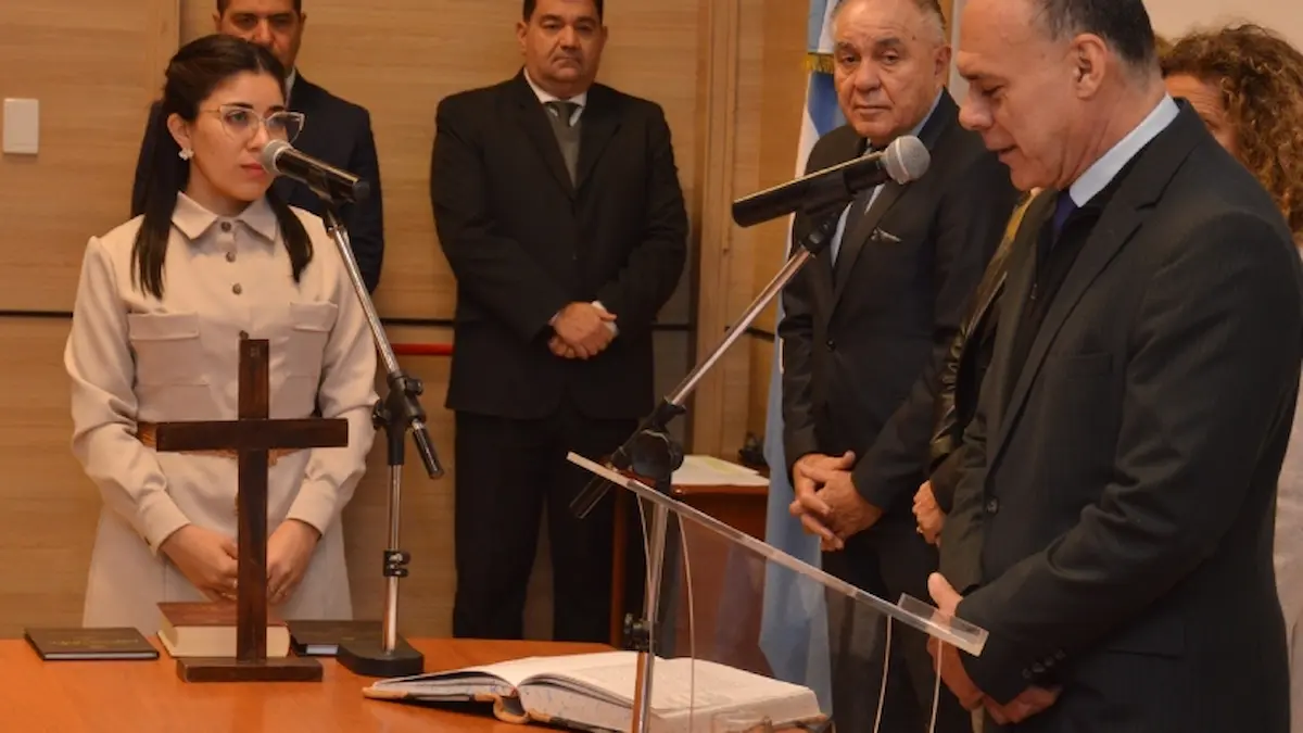 Jueza de Faltas de Charata: juró Eliana Marisel López