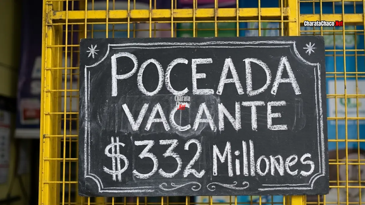 Poceada Chaqueña: pozo vacante y más de $332 millones