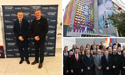 Intendente de Charata en la AMIA por el 32° aniversario