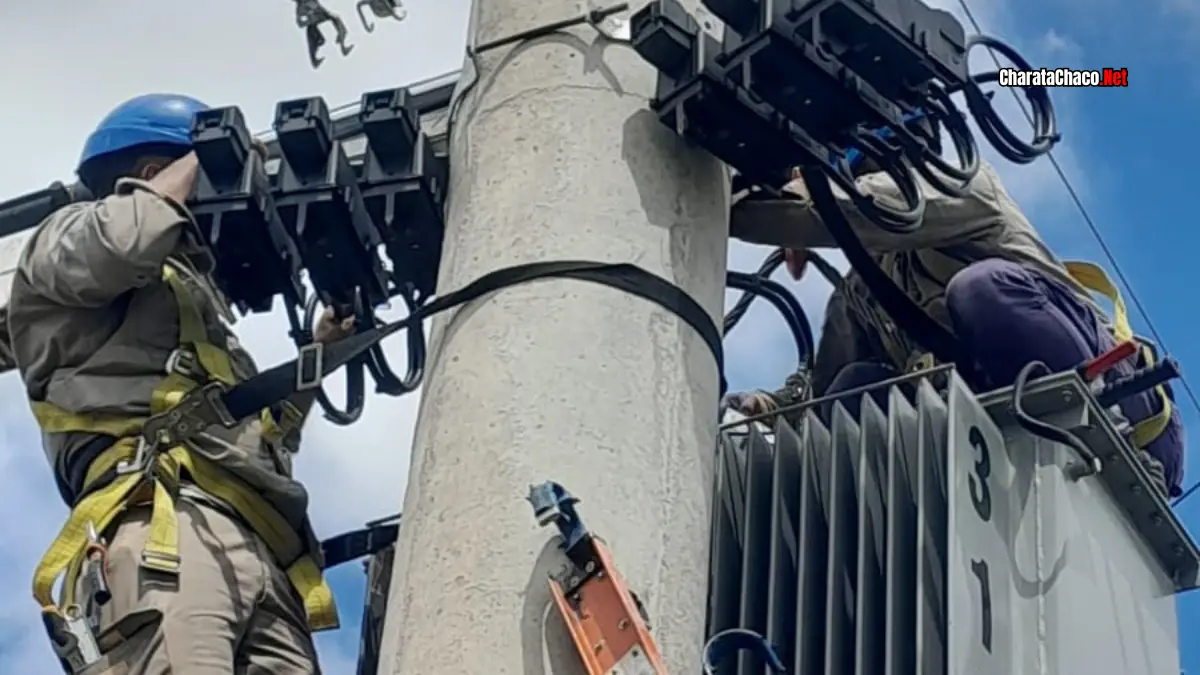 Corte de luz en Charata: barrios afectados este jueves