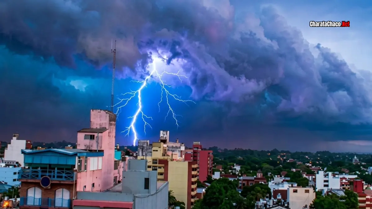 Alerta amarilla en Chaco: las zonas que serán afectadas