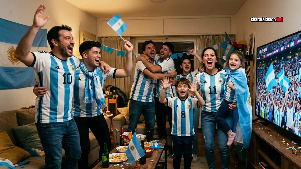 Charata festejó el pase de Argentina a semifinales del Mundial