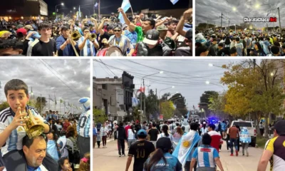 Charata hoy: así celebró el pase de Argentina a la final