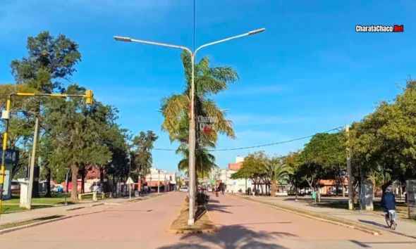 Clima en Charata hoy: día templado con 23°C de máxima