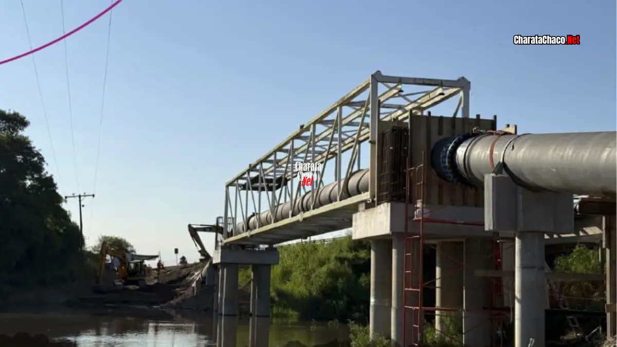 Charata: se interrumpe el agua del 27 al 31 de julio por SAMEEP
