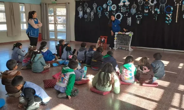 Desayuno saludable en Charata: charla para preescolares