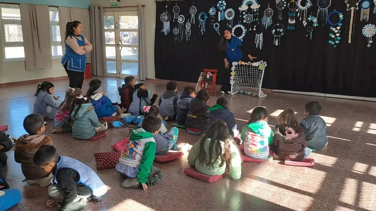 Desayuno saludable en Charata: charla para preescolares
