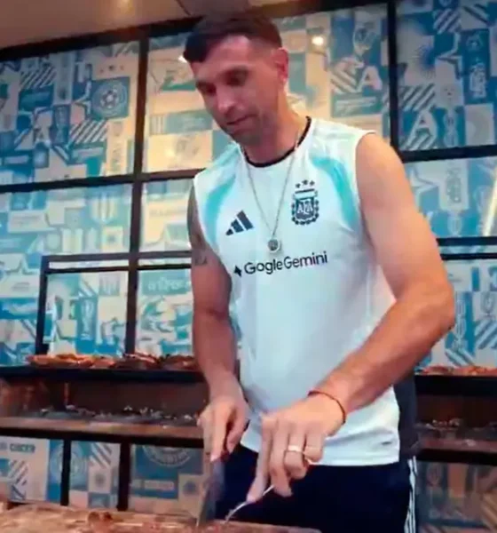 El último asado de la Selección en Kansas City