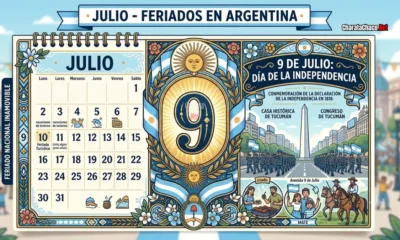 Feriados julio 2026 en el Chaco: fin de semana largo y vacaciones de invierno