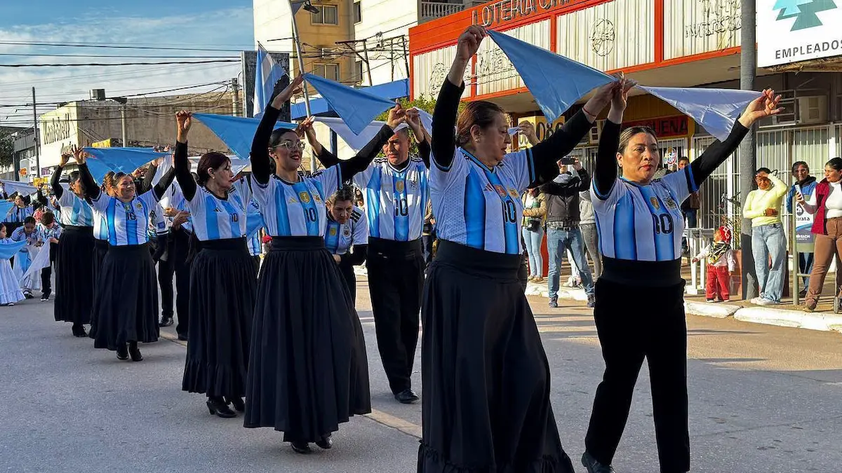 Fiesta patria en Charata: así fue el acto por el 9 de Julio