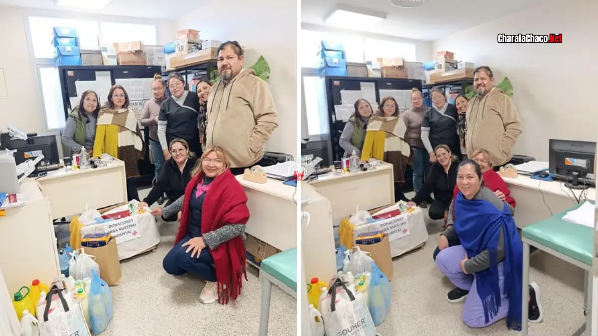 Gesto Solidario para el hospital de Charata: la entrega