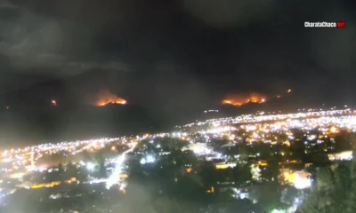 Incendio sierras La Rioja: 900 hectáreas quemadas