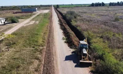 Rach: "Seguimos avanzando con la limpieza de canales" en Charata