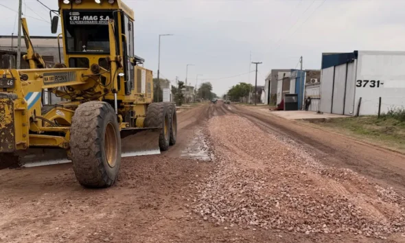 Obras de mejoramiento vial en Charata: qué calles alcanza