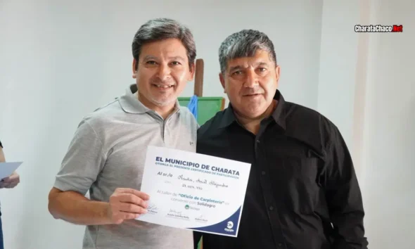 Finalizó la segunda etapa del Curso de Carpintería en Charata
