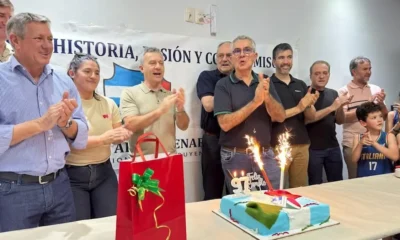 Asociación Italiana de Charata: Rubén Rach acompañó el aniversario