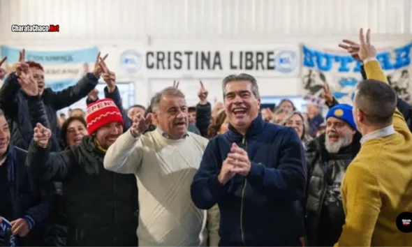 Capitanich habló sobre el peronismo en un acto en Lanús