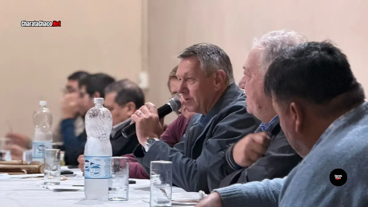 Charata acompañó al Consorcio Caminero de Pampa Roldán