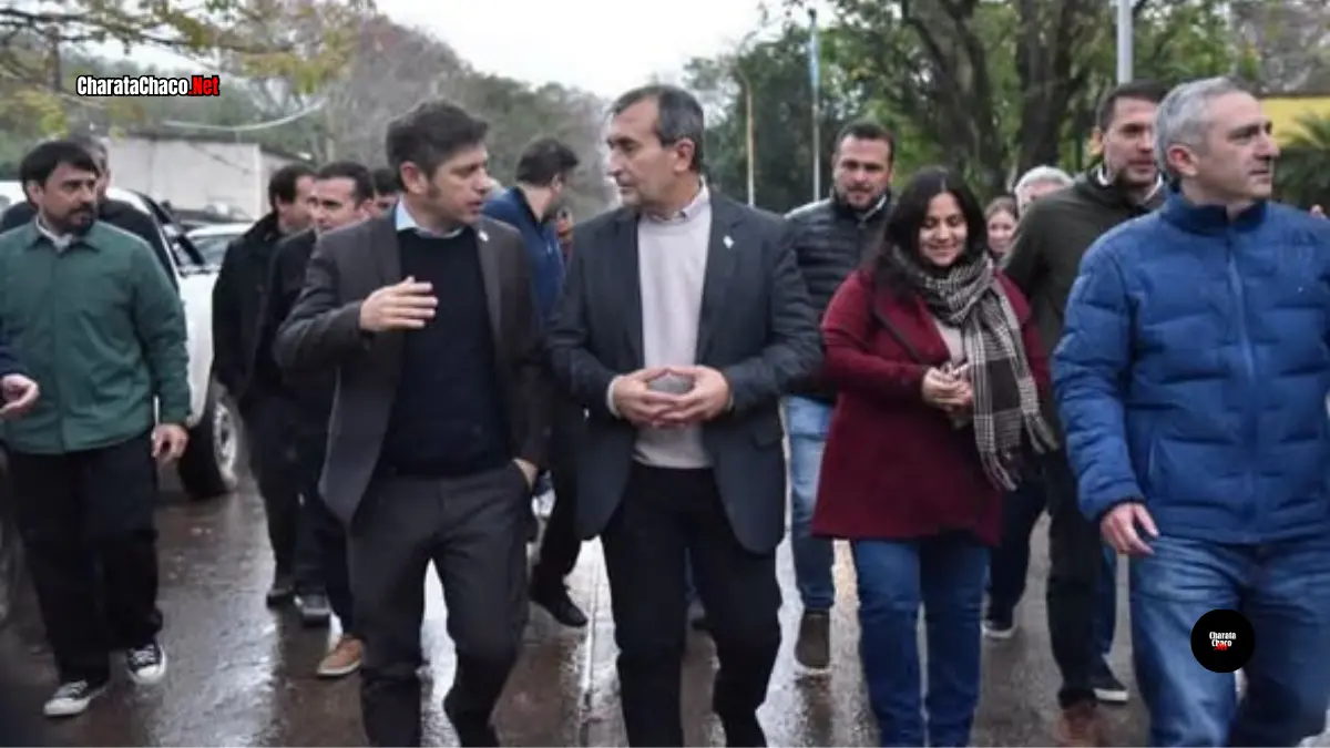 Kicillof firmó un convenio con Colonia Benítez