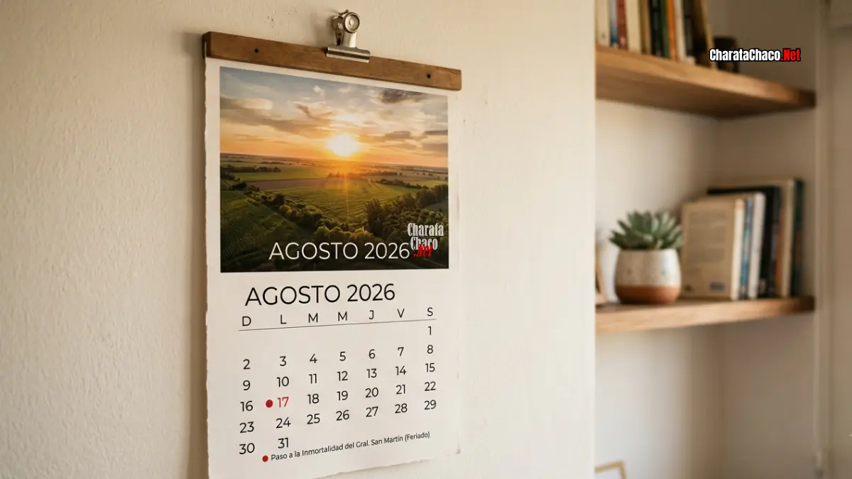 Llegó agosto: hay feriado y fin de semana largo
