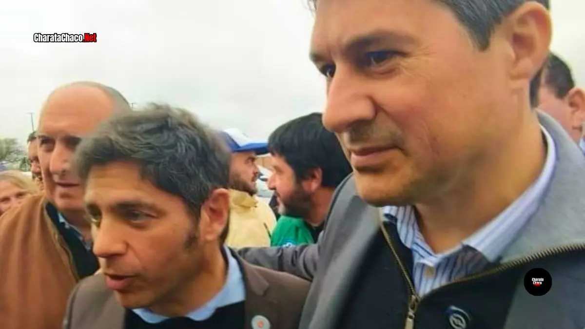 García: "Axel habla de un modelo donde Chaco es protagonista"