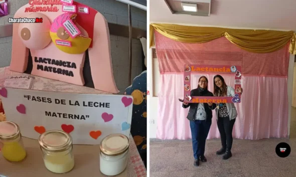 Charata cerró la Semana Mundial de la Lactancia Materna