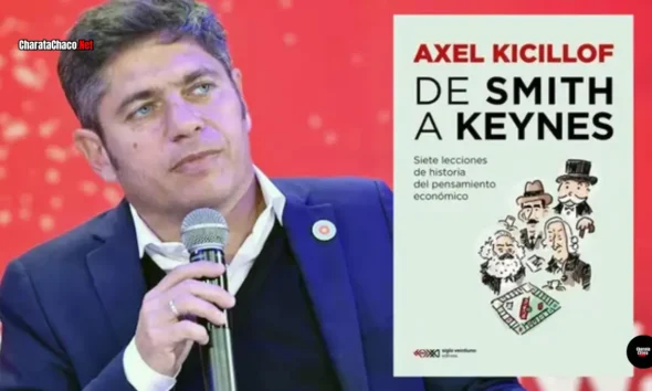 Kicillof presenta su libro en Chaco el 19 de agosto