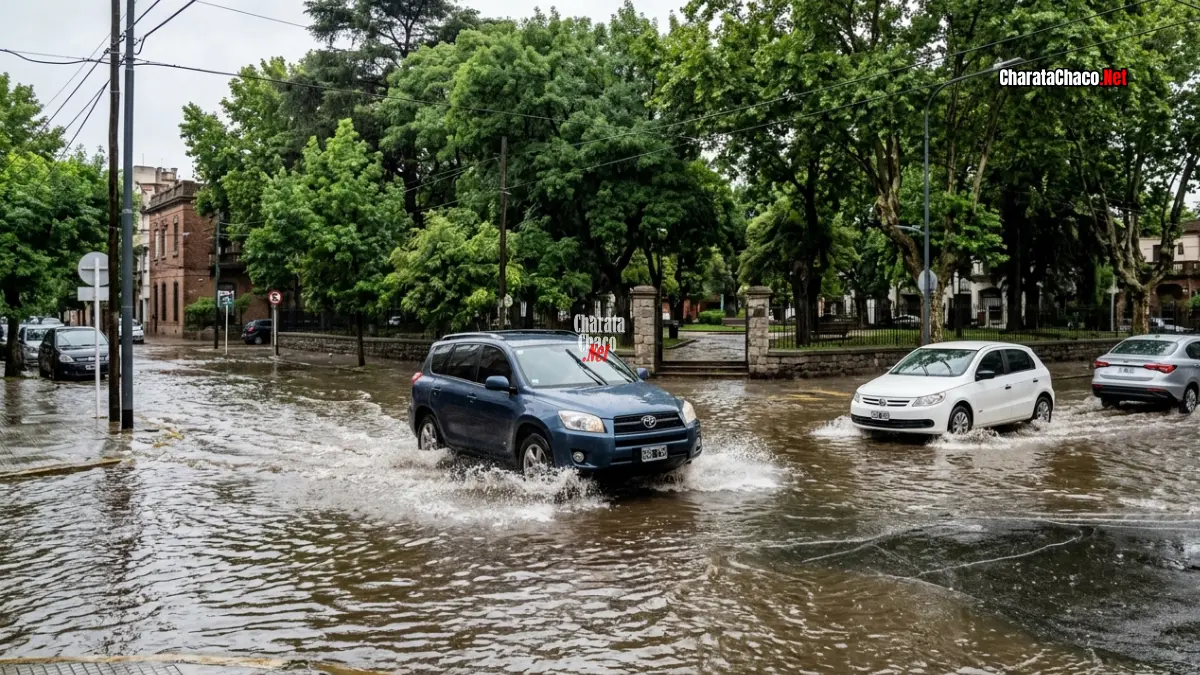 Lluvias en Chaco: Cote Lai encabezó la lista con 105 mm