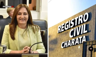 Maggio acompañó la inauguración del Registro Civil en Charata