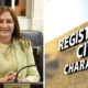 Maggio acompañó la inauguración del Registro Civil en Charata